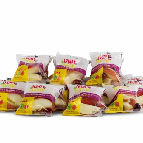 Pink Apple Slice & Grapes 60g x 24pcs