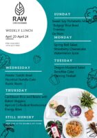 Power Lunch Weekly Meal Plan